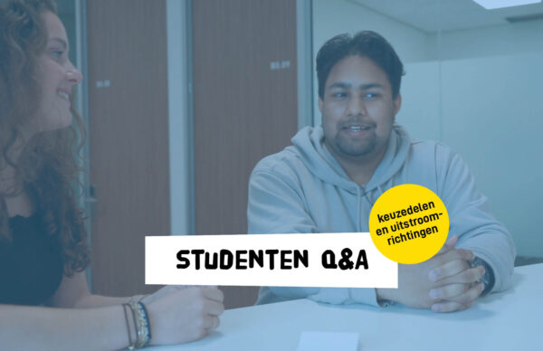 Thumbnail studenten Q&A van keuzedelen en uitstroomrichtingen